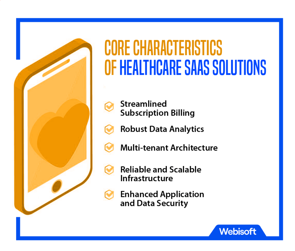 Core Characteristics of Healthcare SaaS Solutions