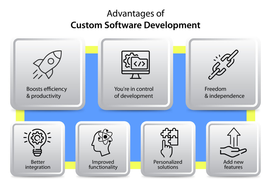 advantages of custom software development