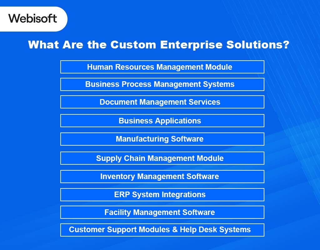 What Are the Custom Enterprise Solutions?