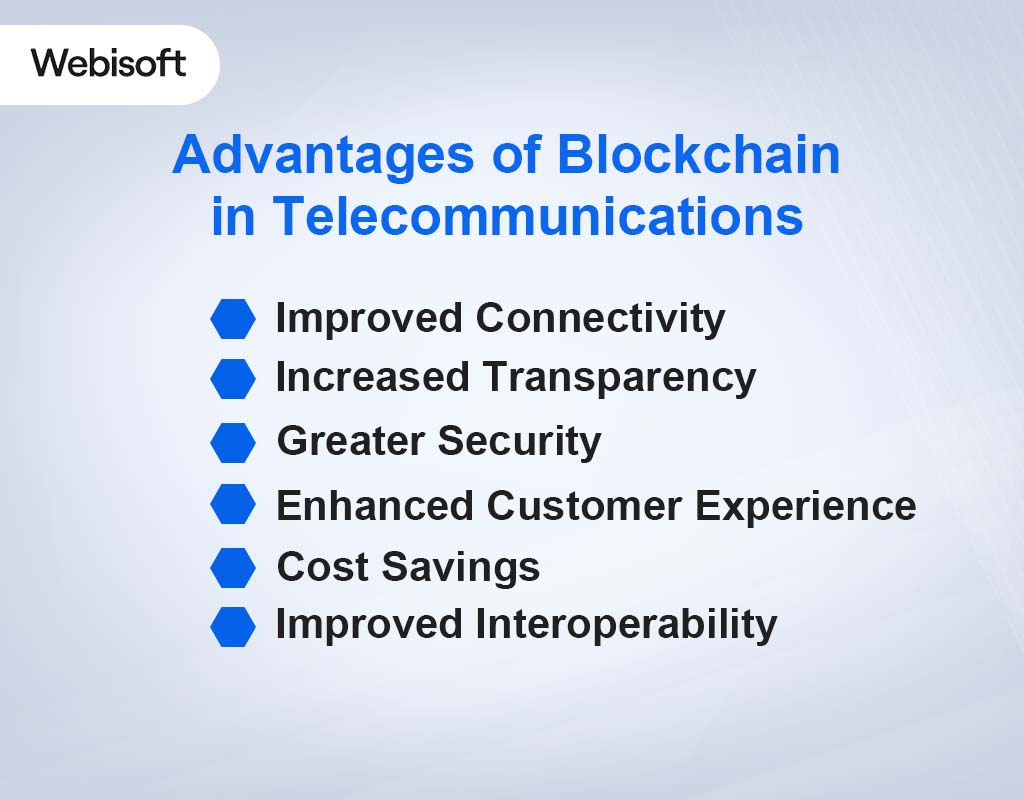 Advantages of Blockchain in Telecommunications
