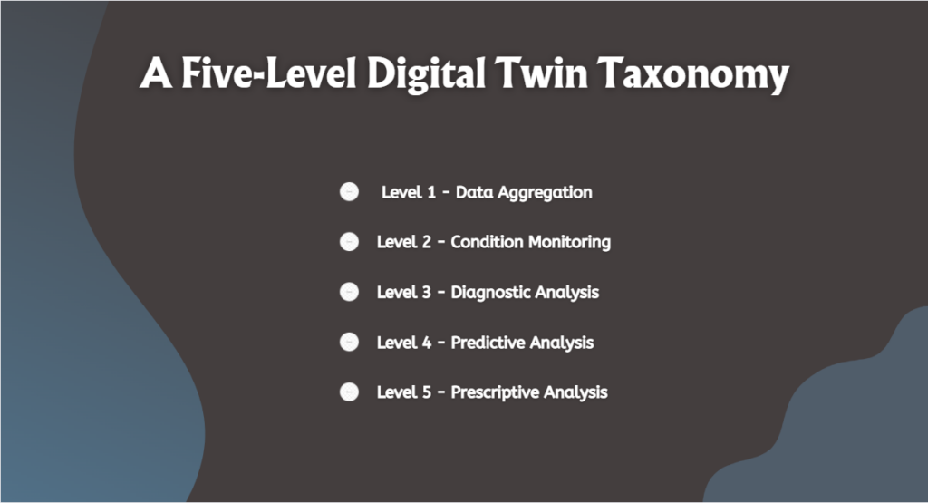 A Five-Level Digital Twin Taxonomy