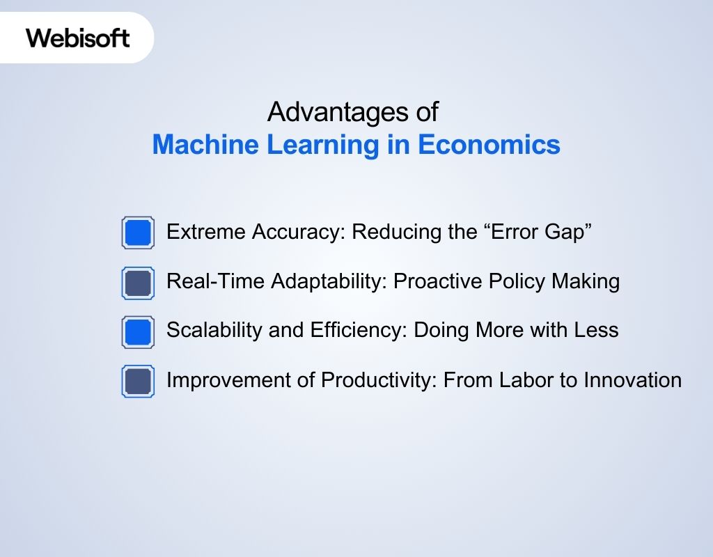 Advantages of Machine Learning in Economics