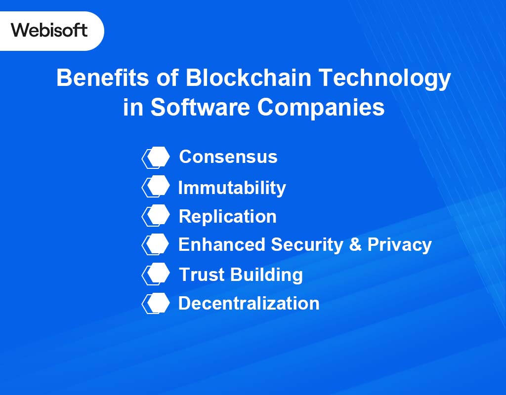 Benefits of Blockchain Technology in Software Companies