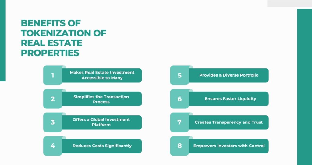 Benefits of Tokenization of Real Estate Properties