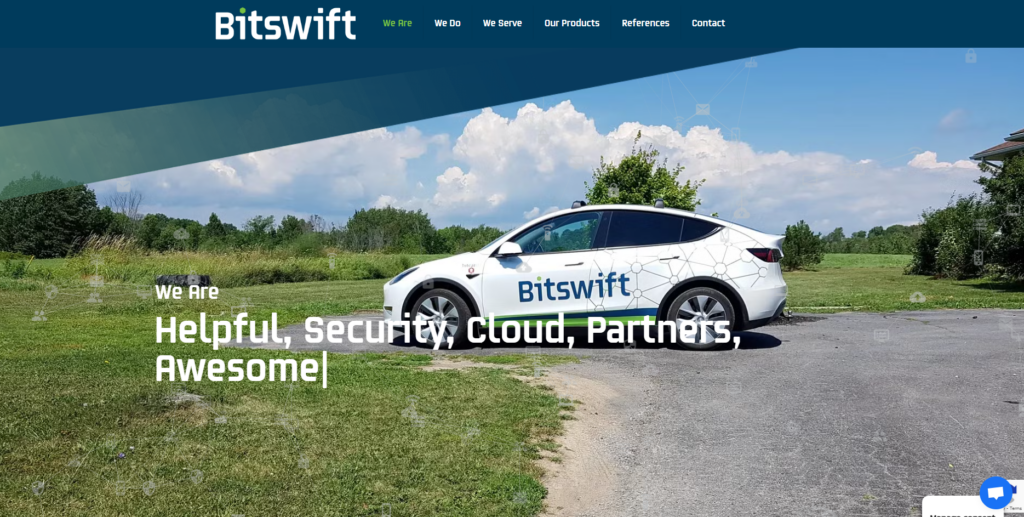 Bitswift Homepage
