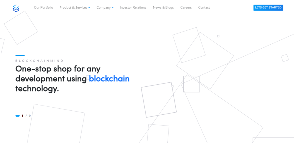 Blockchainmind Homepage
