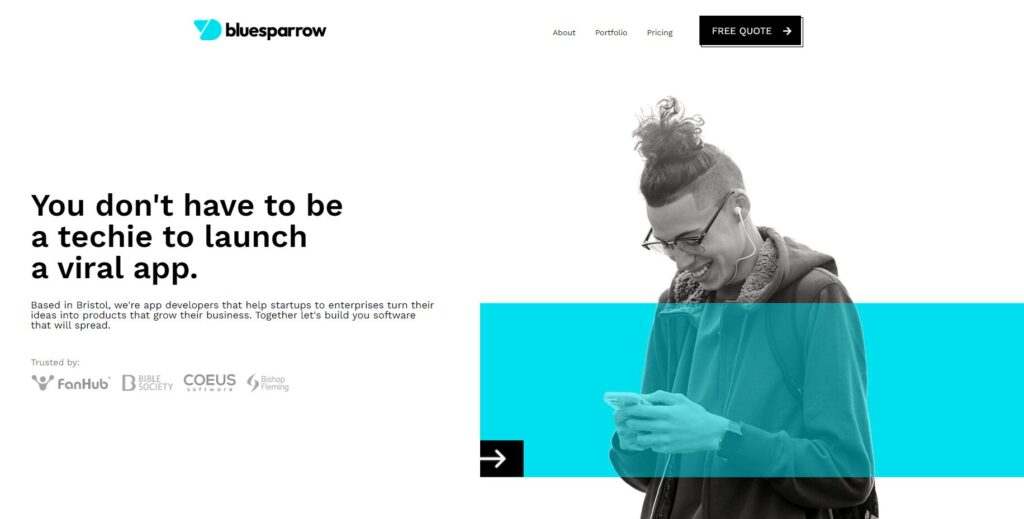 Blue Sparrow