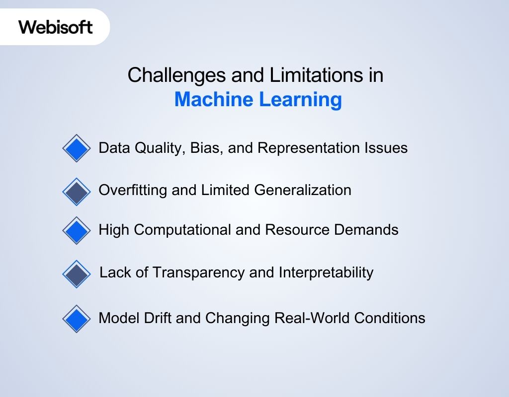 Challenges and Limitations in Machine Learning