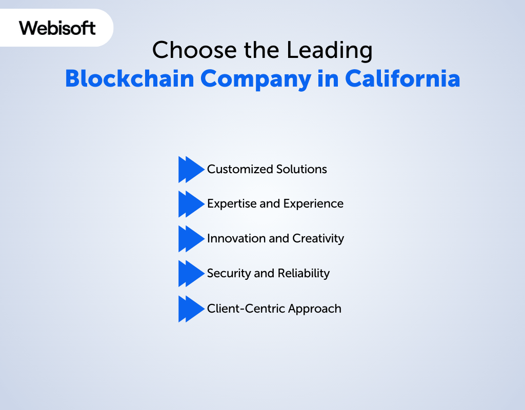 Choose the Leading Blockchain Company in California