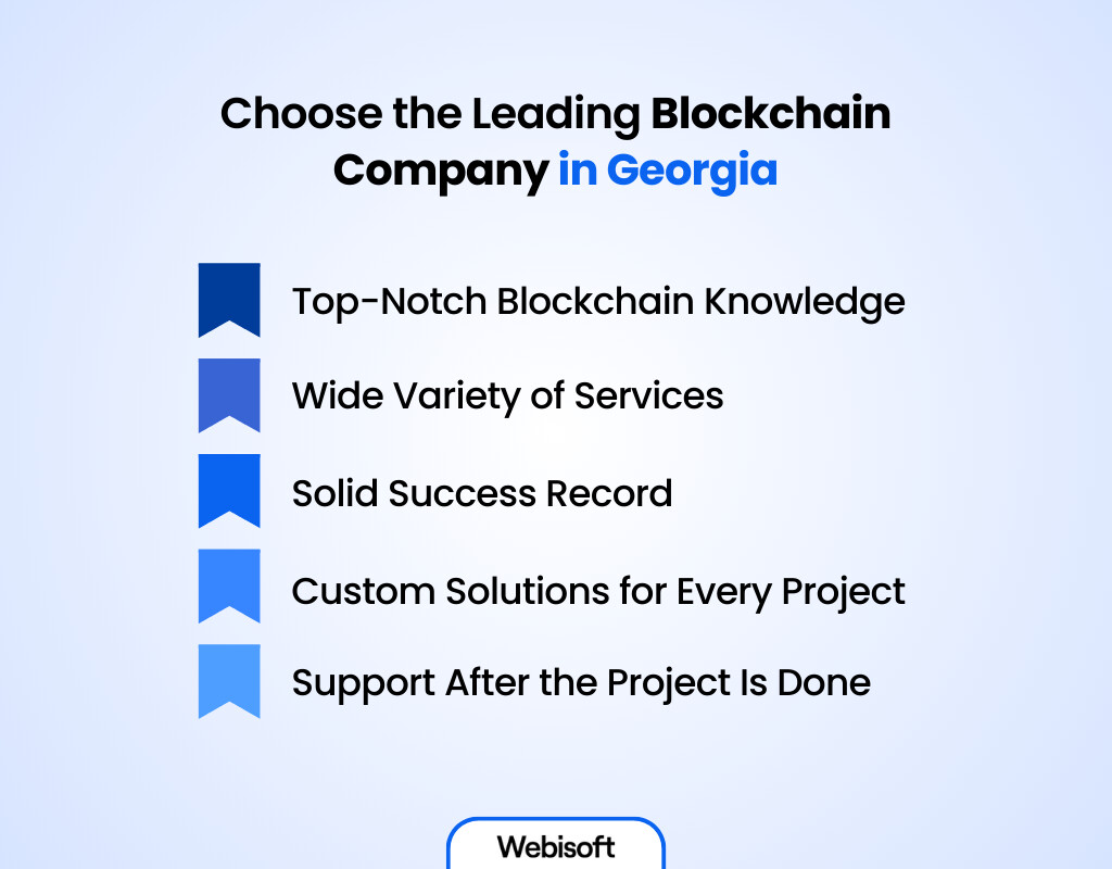 Choose the Leading Blockchain Company in Georgia
