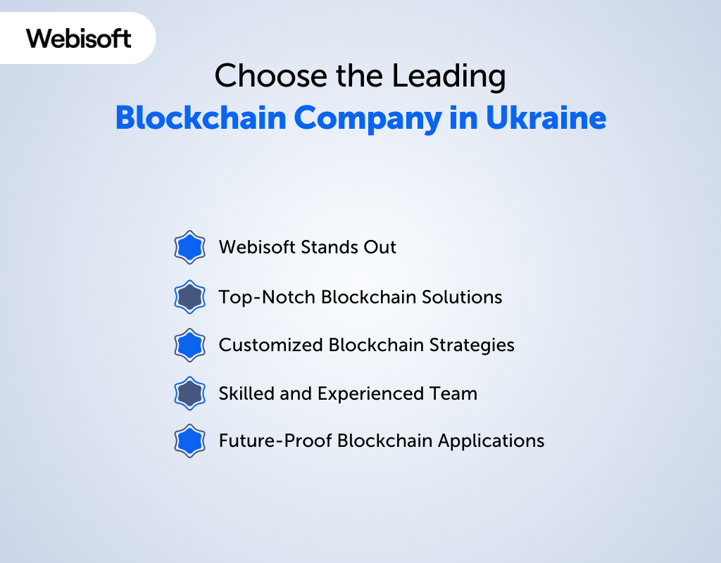 Choose the Leading Blockchain Company in Ukraine