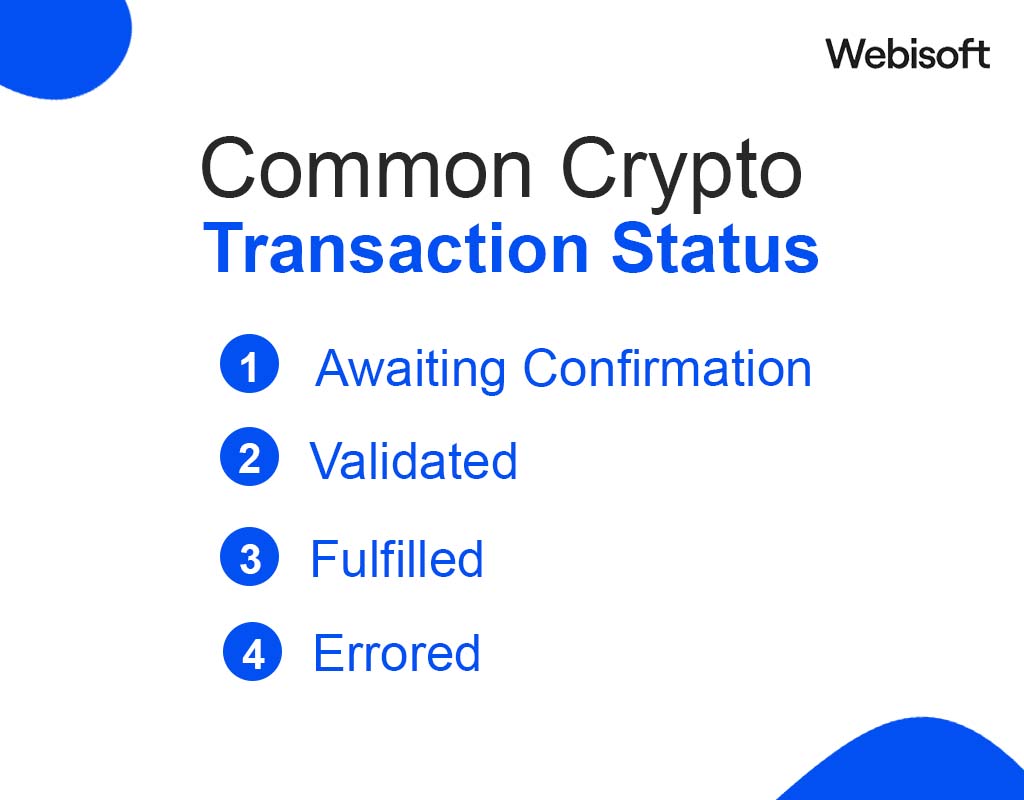 Common Crypto Transaction Status