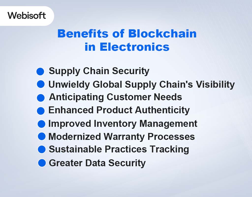 Benefits of Blockchain in Electronics