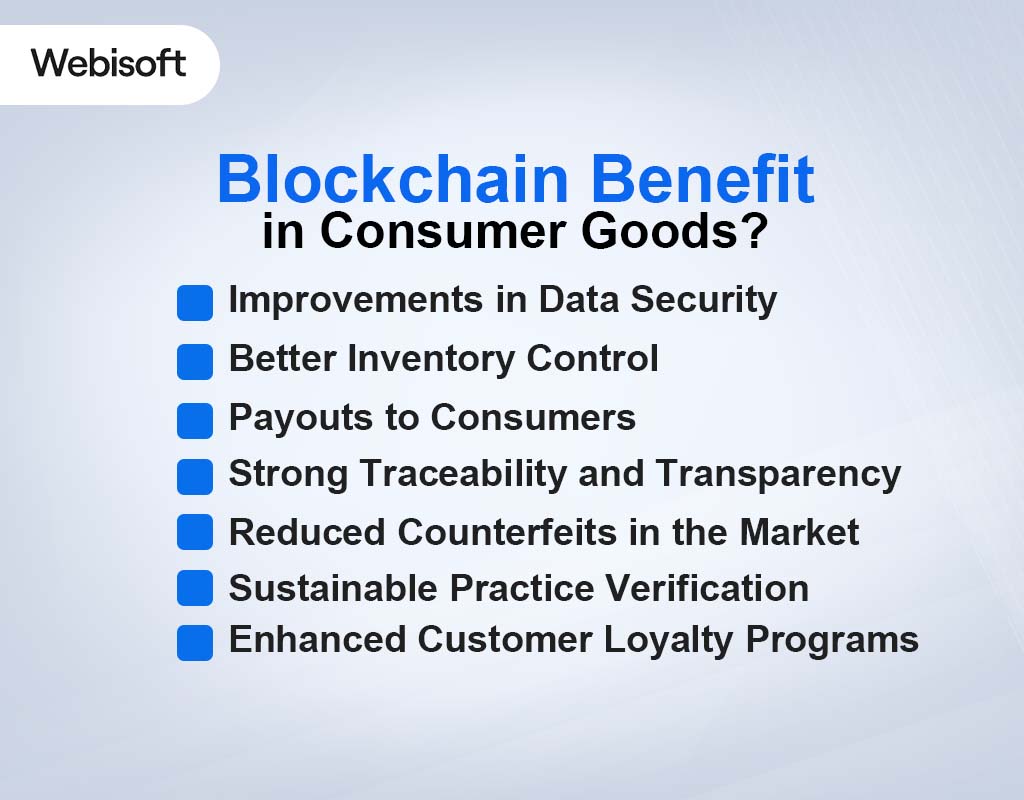 How Can Blockchain Benefit in Consumer Goods?