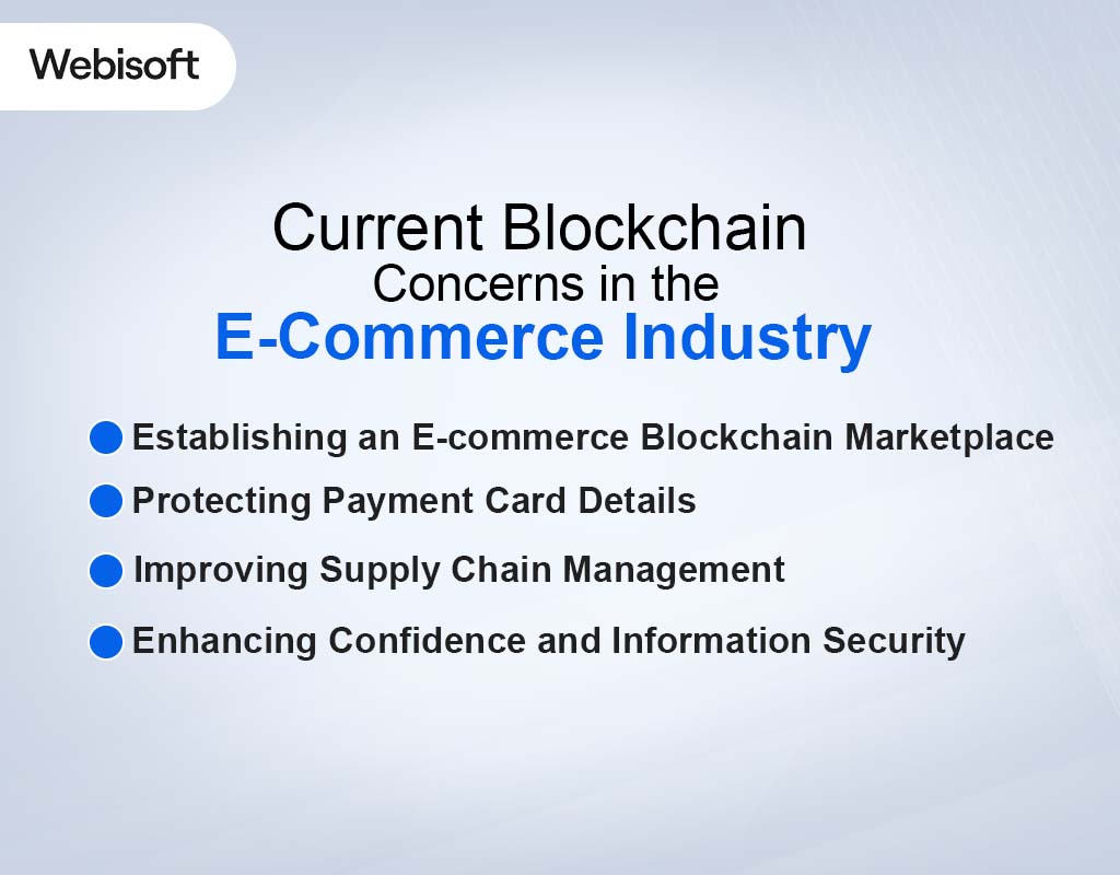Current Blockchain Concerns in the E-Commerce Industry