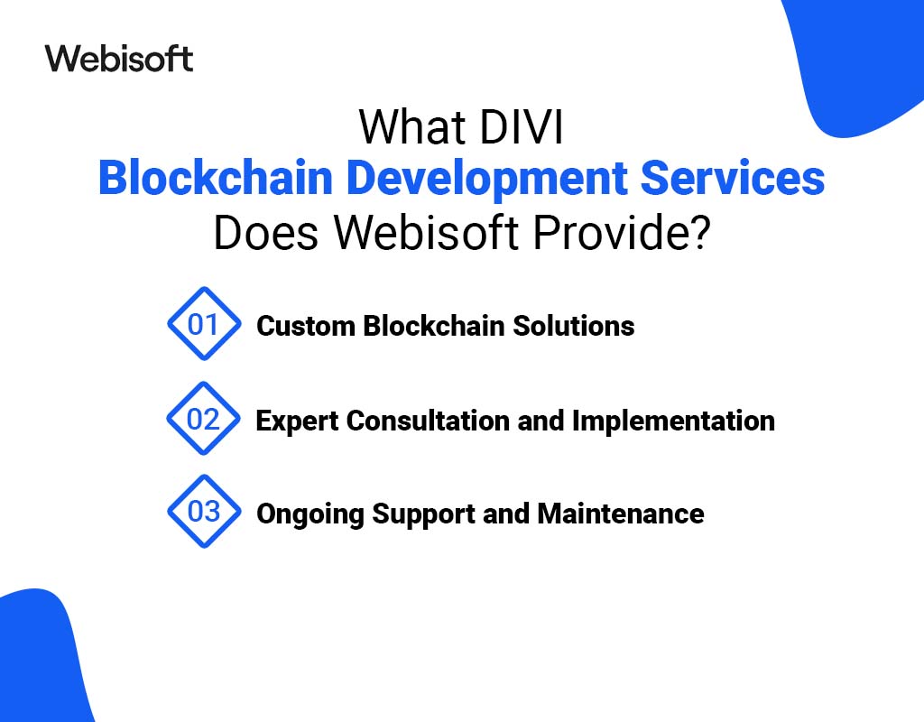 What DIVI Blockchain Development Services Does Webisoft Provide?