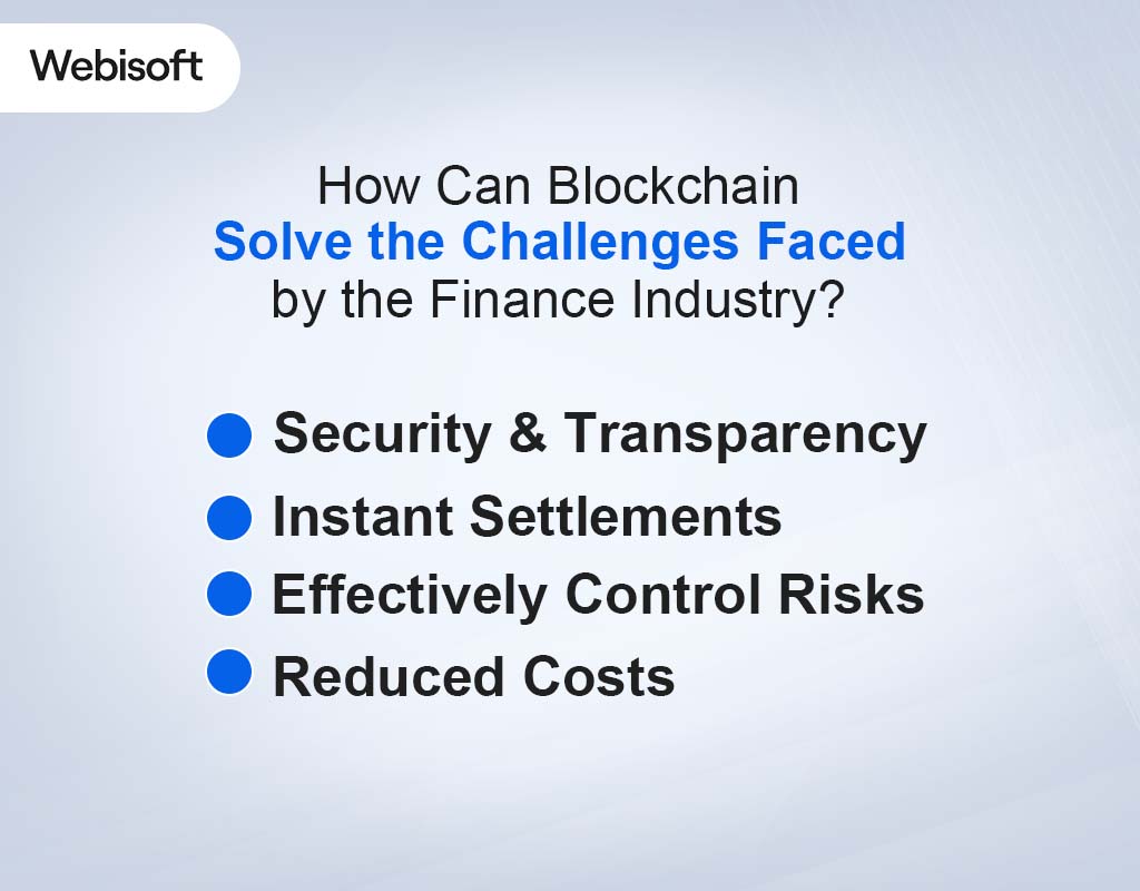 How Can Blockchain Solve the Challenges Faced by the Finance Industry?