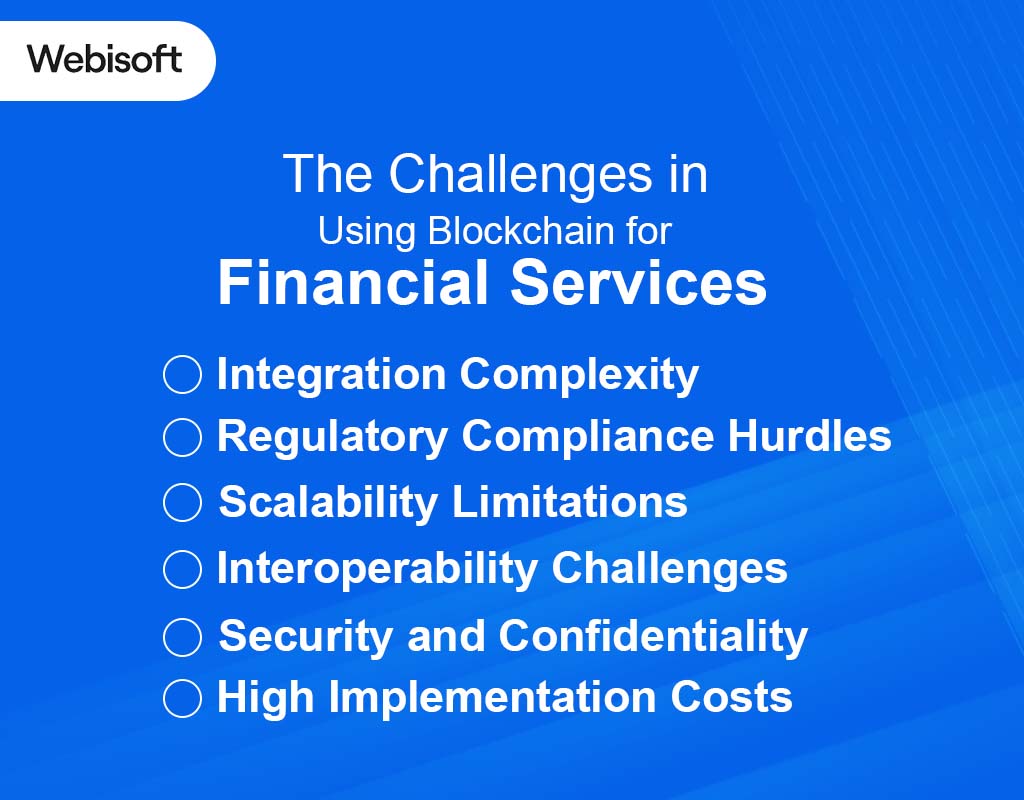 The Challenges in Using Blockchain for Financial Services