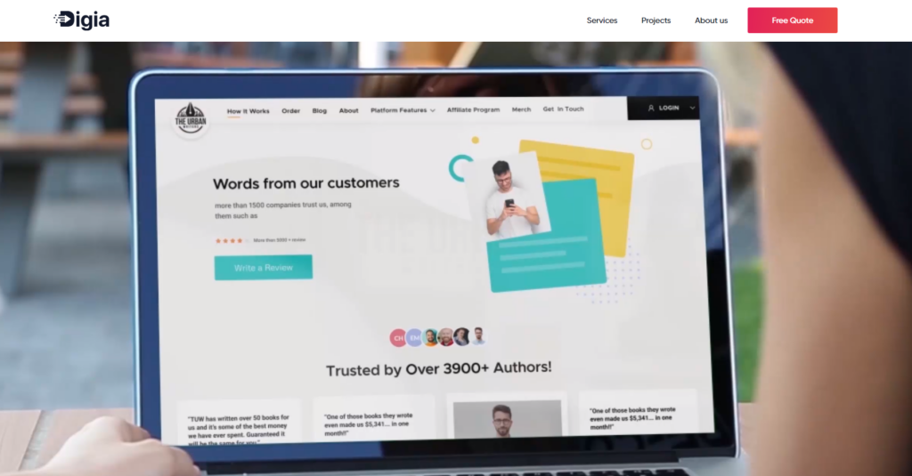 Digia Technology Homepage