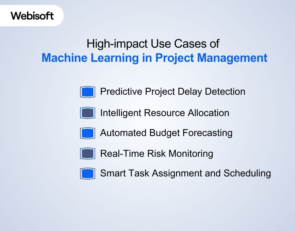 High-impact Use Cases of Machine Learning in Project Management