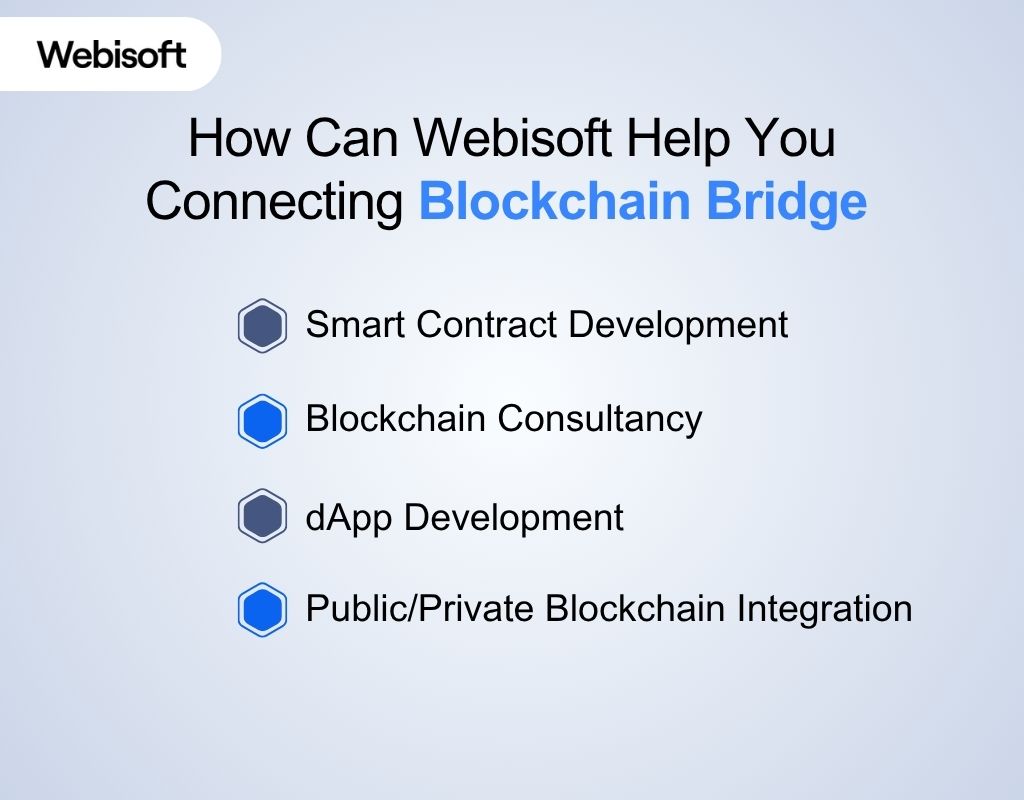 How Can Webisoft Help You Connecting Blockchain Bridge