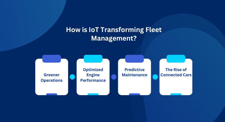 How Does IoT Work in Fleet Management?