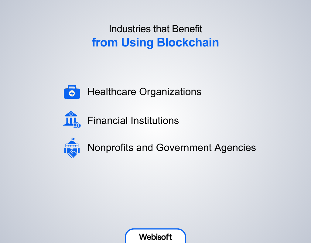 Industries that Benefit from Using Blockchain