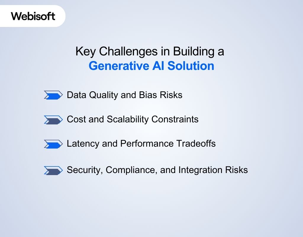 Key Challenges in Building a Generative AI Solution
