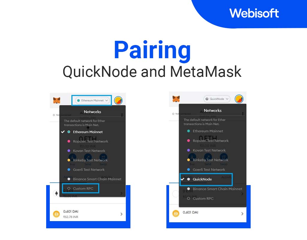 Pairing QuickNode and MetaMask