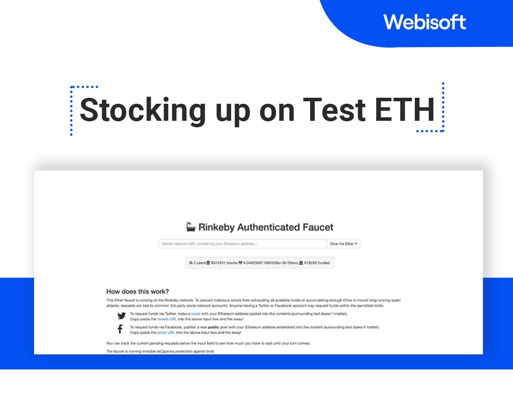 Stocking up on Test ETH