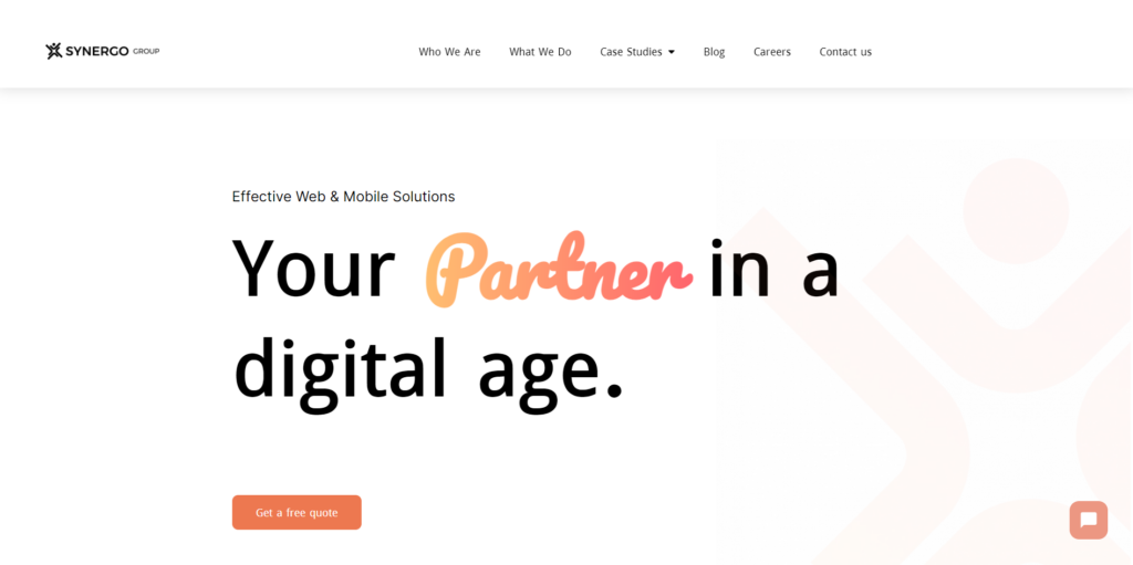 Synergo Group Homepage