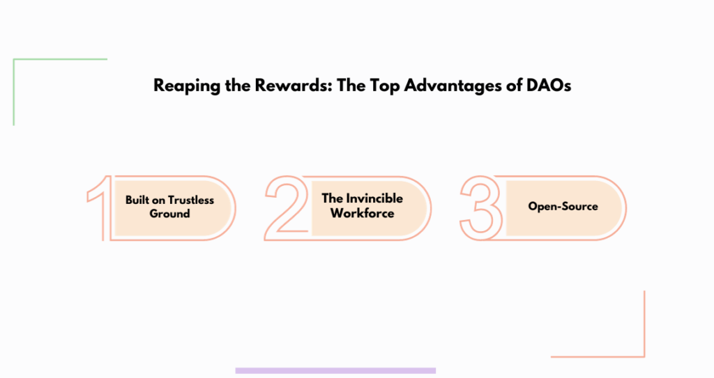 Top Advantages of DAOs