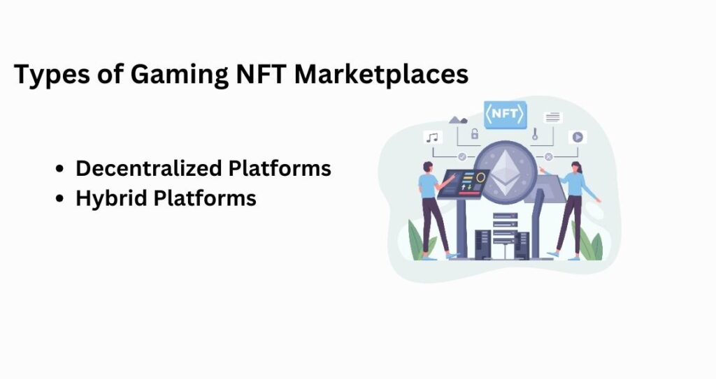 Types of Gaming NFT Marketplaces
