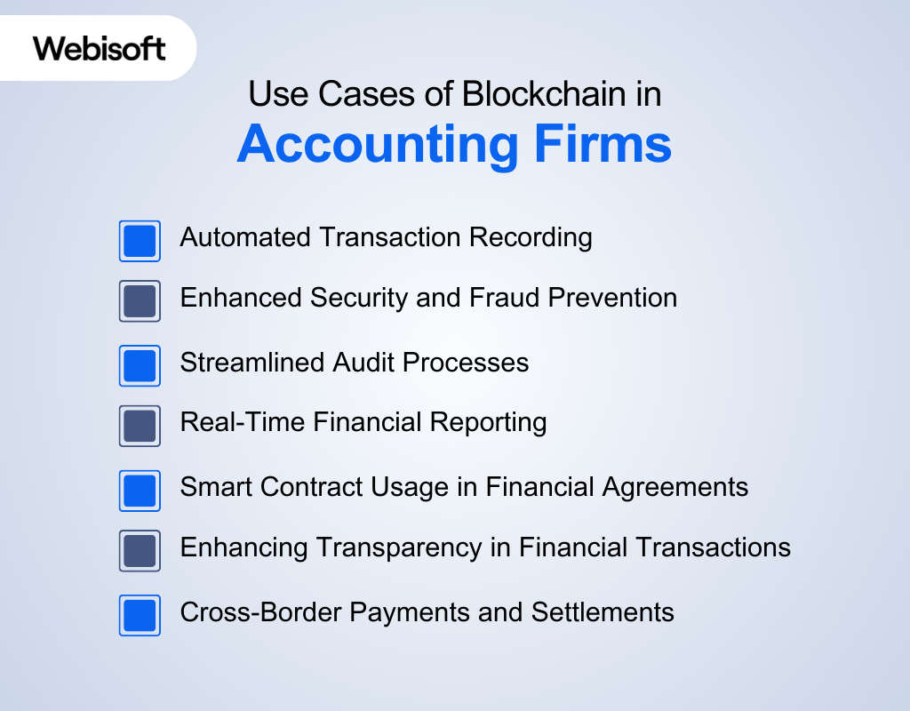 Use Cases of Blockchain in Accounting Firms