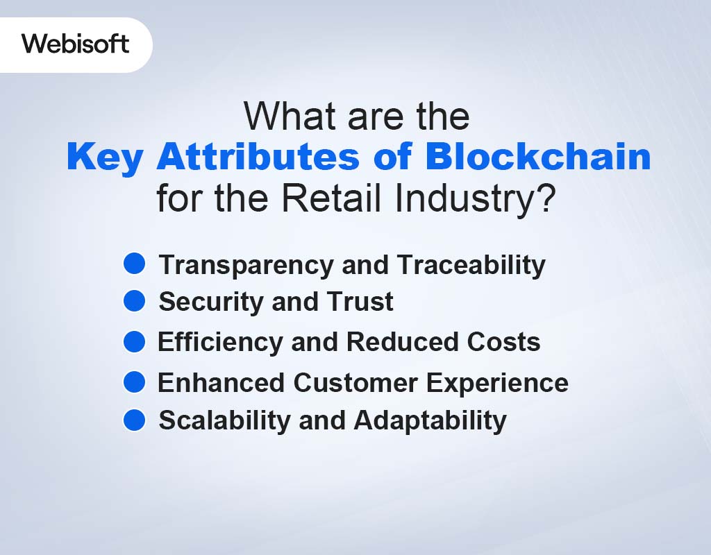 What are the Key Attributes of Blockchain for the Retail Industry
