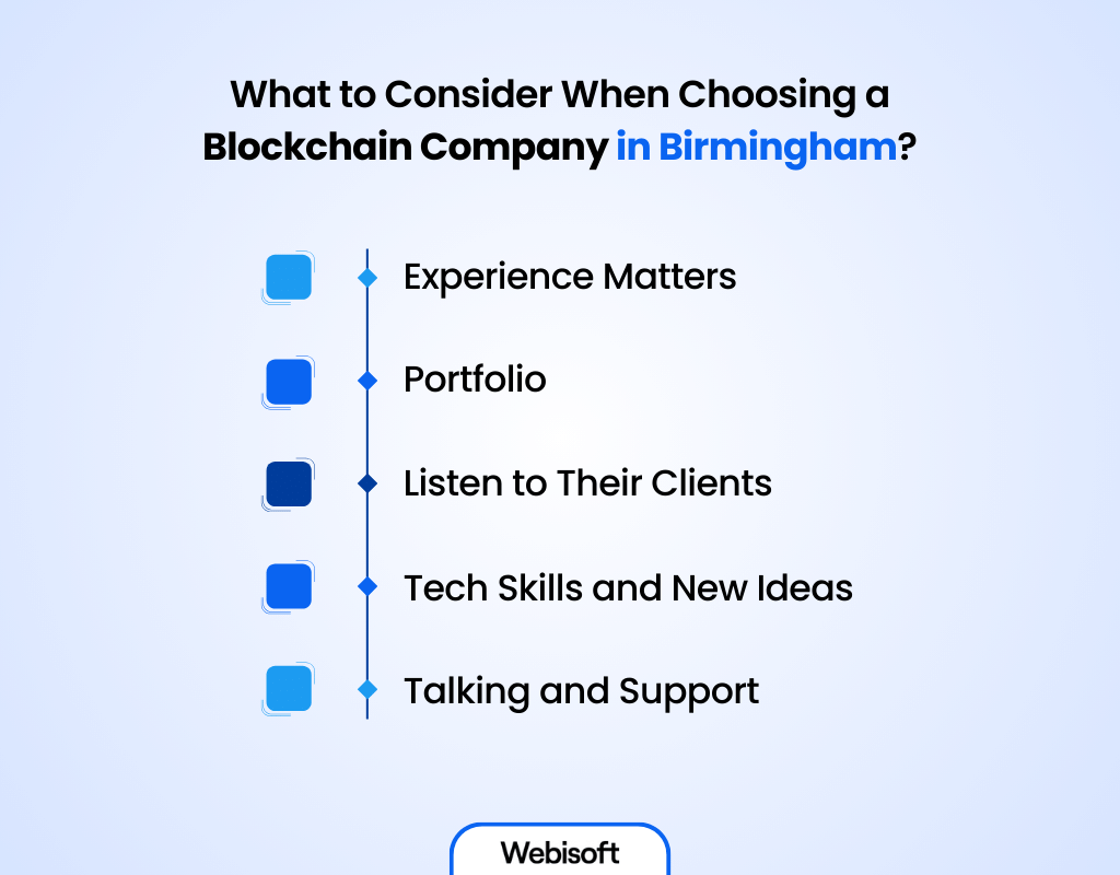 What to Consider When Choosing a Blockchain Company in Birmingham?