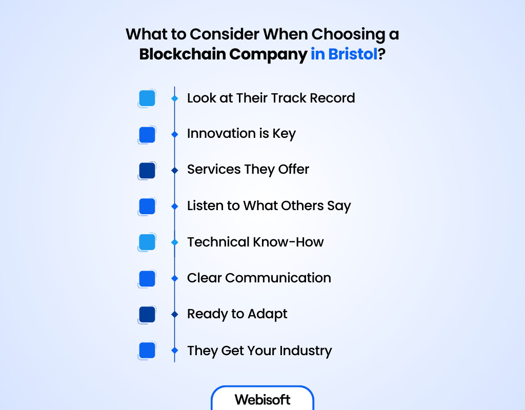 What to Consider When Choosing a Blockchain Company in Bristol