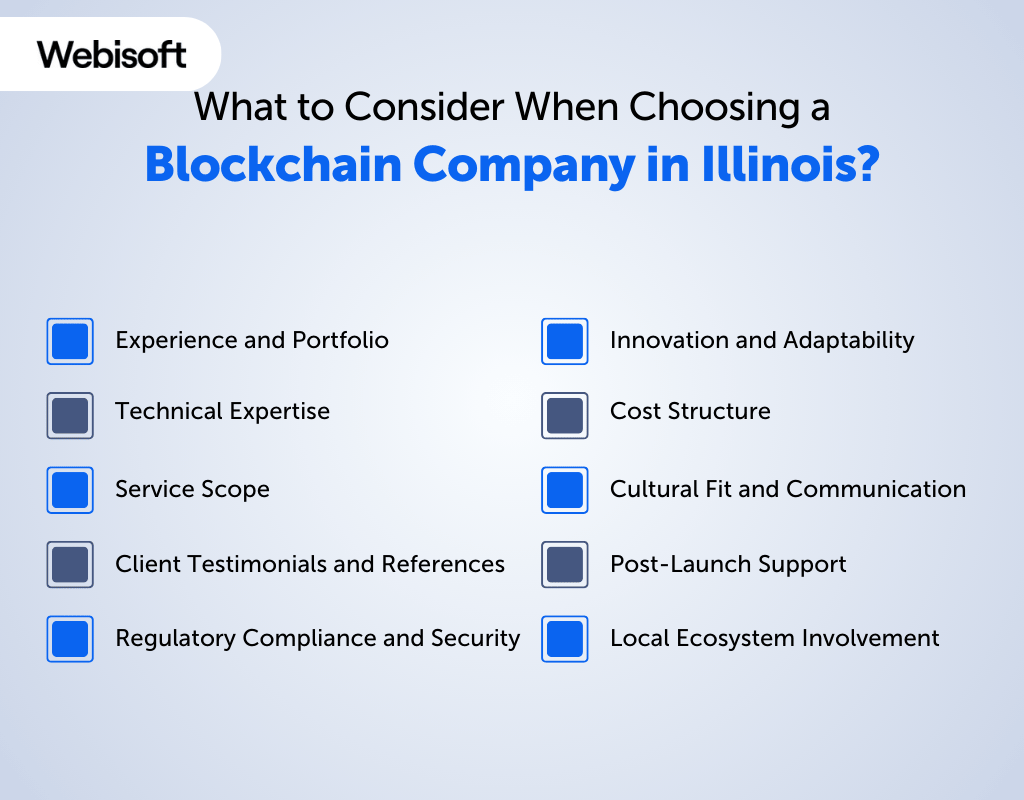 What to Consider When Choosing a Blockchain Company in Illinois
