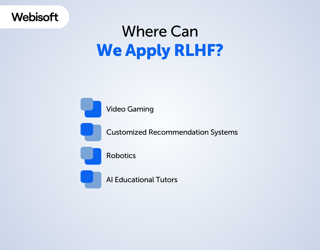 Where Can We Apply RLHF